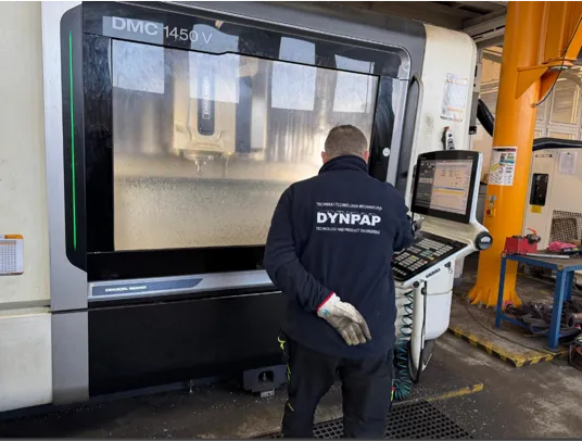 Pozioma frezarka CNC